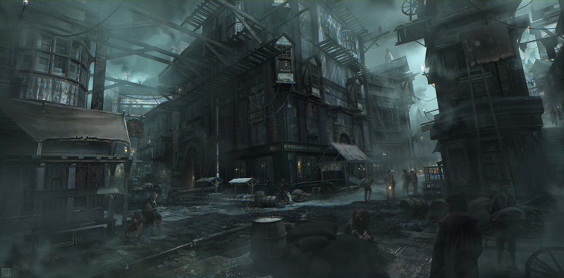Illustration for article titled Thief 4 Concept Art Is, Yes, Very Dark